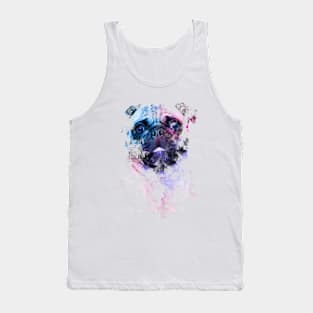 Pug in the Smoke // Bilcos Designs Tank Top